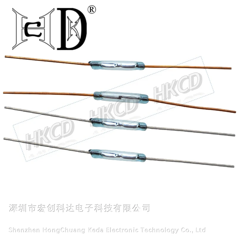Original ORT551 Reed Switch 1.8*10MM 0.5A 10W 100V Normally Open/Closed NO NC SPDT Conversion Magnetic Contact Induction Sensor