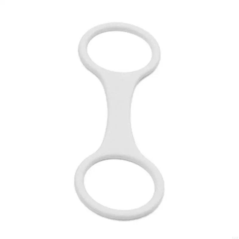 Snorkeling Tube Fastener Adjustable Rotation Lock Soft Silicones Retainer With Ovals Snorkels Tube And Mask Straps