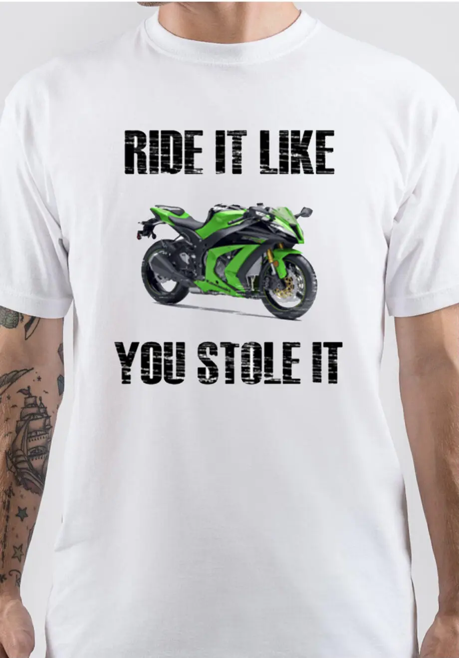 

Kawasaki Motorcycle Ride It Printed Men Women T-Shirt Quick Drying Clothing Loose Sportswear Oversized Casual Short Sleeve Tops
