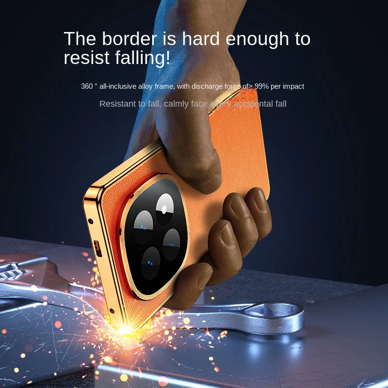 

For Xiaomi Redmi Note 14 Pro Plus Case Full Protection Glass Front Hard Cover Back PU Leather Case for Redmi Note 14 Pro Plus 5G