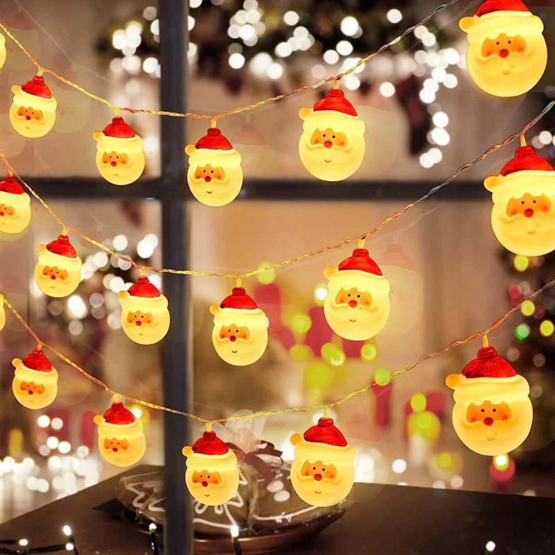 Santaclaus LED String Light Outdoor LED String Light For Christmas Garden Decor For Holiday Lighting Decor Wedding Decor Light