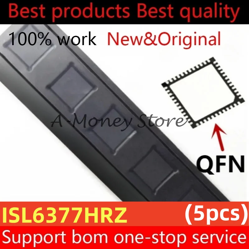 (5pcs)ISL6377 ISL6377HRZ QFN-48