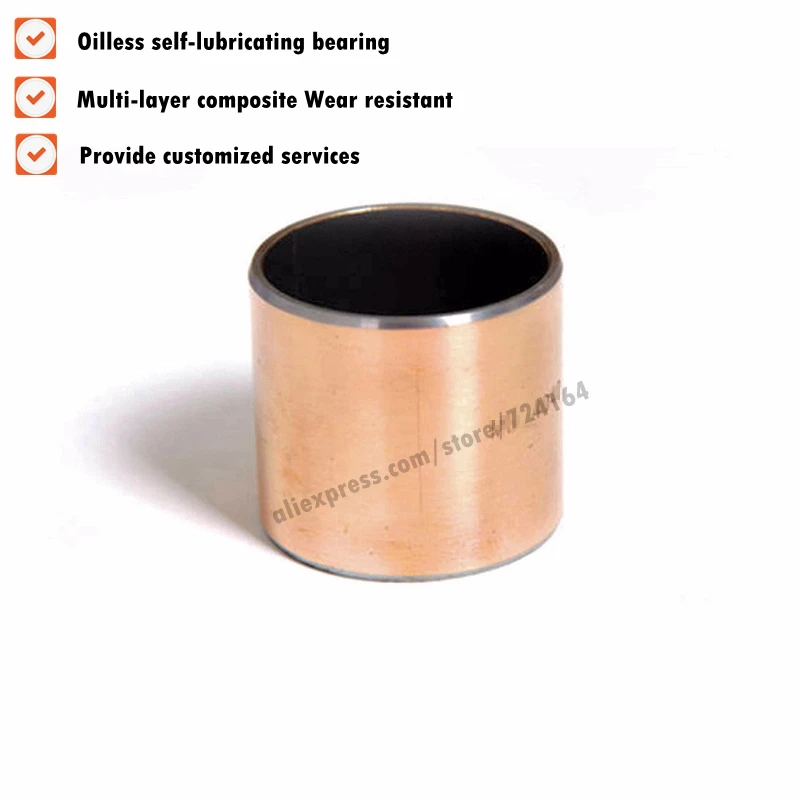 SF-1 1615 1620 1625 1612 1615 1620 1625 1630 SF1 SF1- SF Self Lubricating Composite Bearing Bushing Sleeve Oil free Sliding