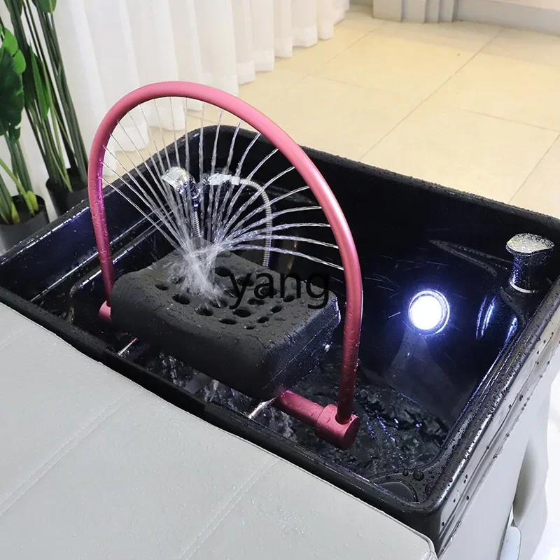 LHH شامبو معالجة الشعر، سرير صالون الشعر، درجة حرارة ثابتة، تبخير، دوران المياه، صالون حلاقة خاص