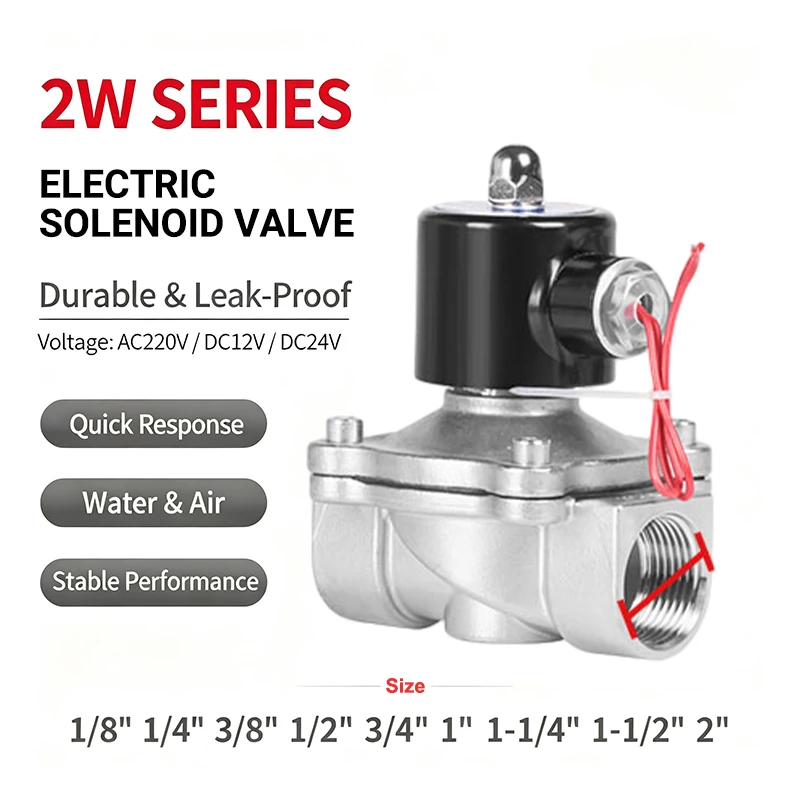 vanne-solenoide-electrique-normalement-fermee-en-acier-inoxydable-1-2-3-4-1-2-dn6-dn50-pour-eau-huile-air-cvc-ac220v-dc24v-dc12v