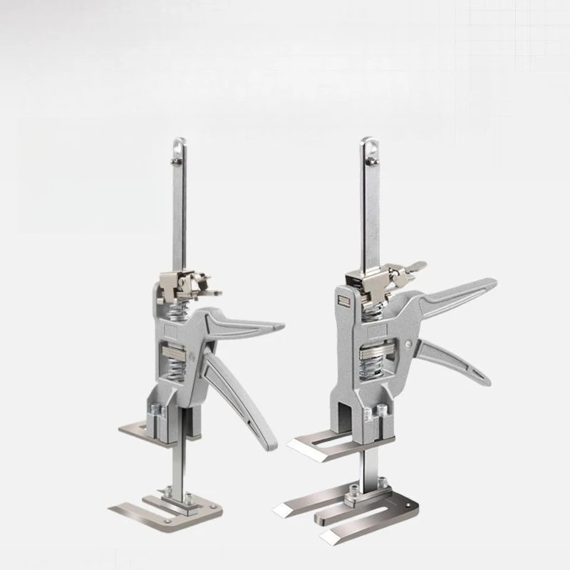 Wood one aluminum alloy door and window lifter, woodworking installation height adjustment multi-functional jack new lifter