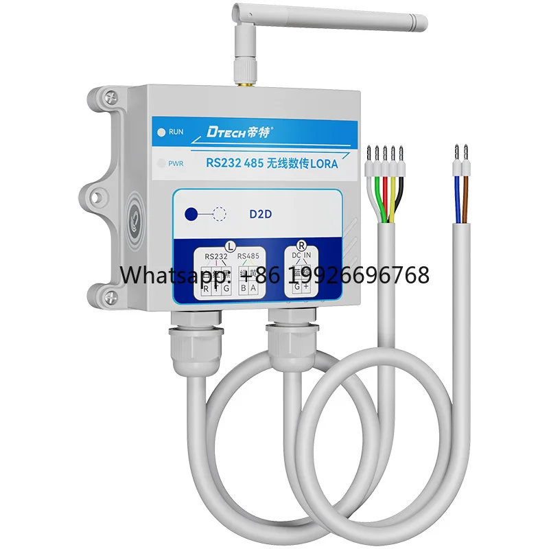 Dtu Long Range Wireless Modem RS232 RS485 Wireless Data Transmission Devices Lora Module Serial Service