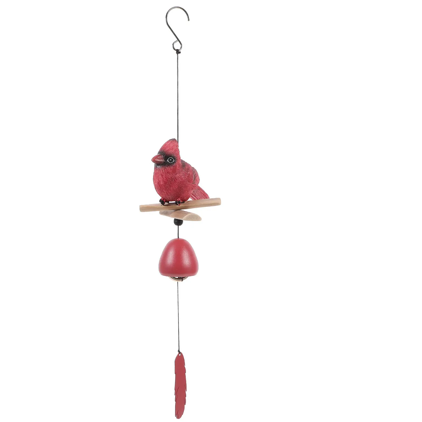 

Sturdy Iron Wind Chime for Outdoor Garden Patio Balcony Hanging Decor Resin Craft Wind Bells Decorative Pendant