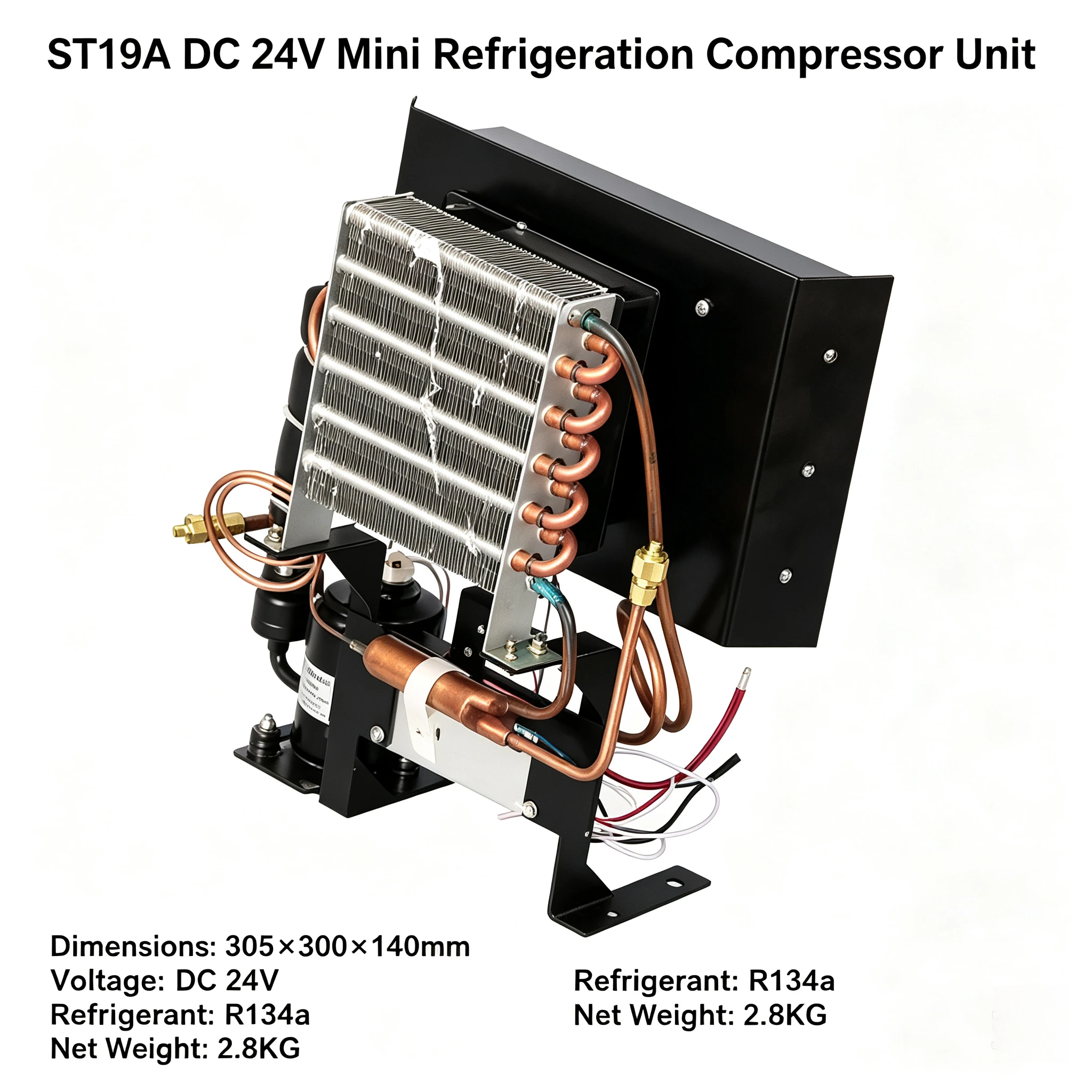 ST19A Mini Compressor Chiller Cabinet Air Conditioner Industrial Electrical Equipment Enclosure Cooling Refrigeration Unit