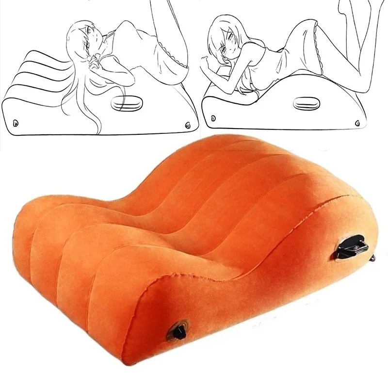 Sexy Inflatable Pillow Chair Sex Love Bed Sofa Pad Ramp Furniture Machine Toys for Couples Sofas надувное кресло секс BDSM Toys