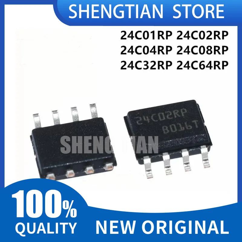 (10piece) New 24C01WP 24C02WP 24C04WP 24C08WP 24C16WP 24C32WP 24C64WP M24C01 M24C02 M24C04 M24C08 M24C16 M24C32 M24C64 -WMN6TP