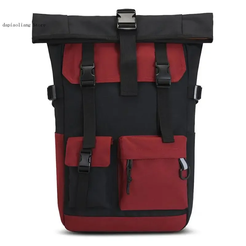 Men Nylon Backpack Multifunctional Travel Shoulder Bags Female Bagpack Large Capacity School Bag Fashion High Quality Bags