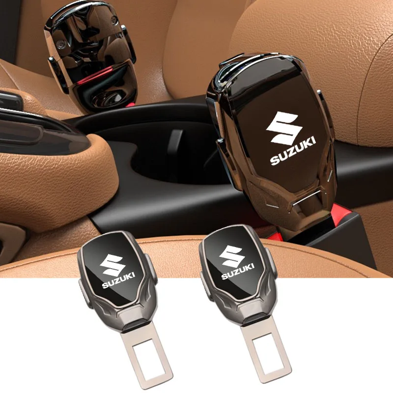 Car Seat Belt Clip Extender Safety Seatbelt Lock Buckle Plug Thick Insert Socket for Suzuki S-Cross SX4 Swift XL-7 Accessorie