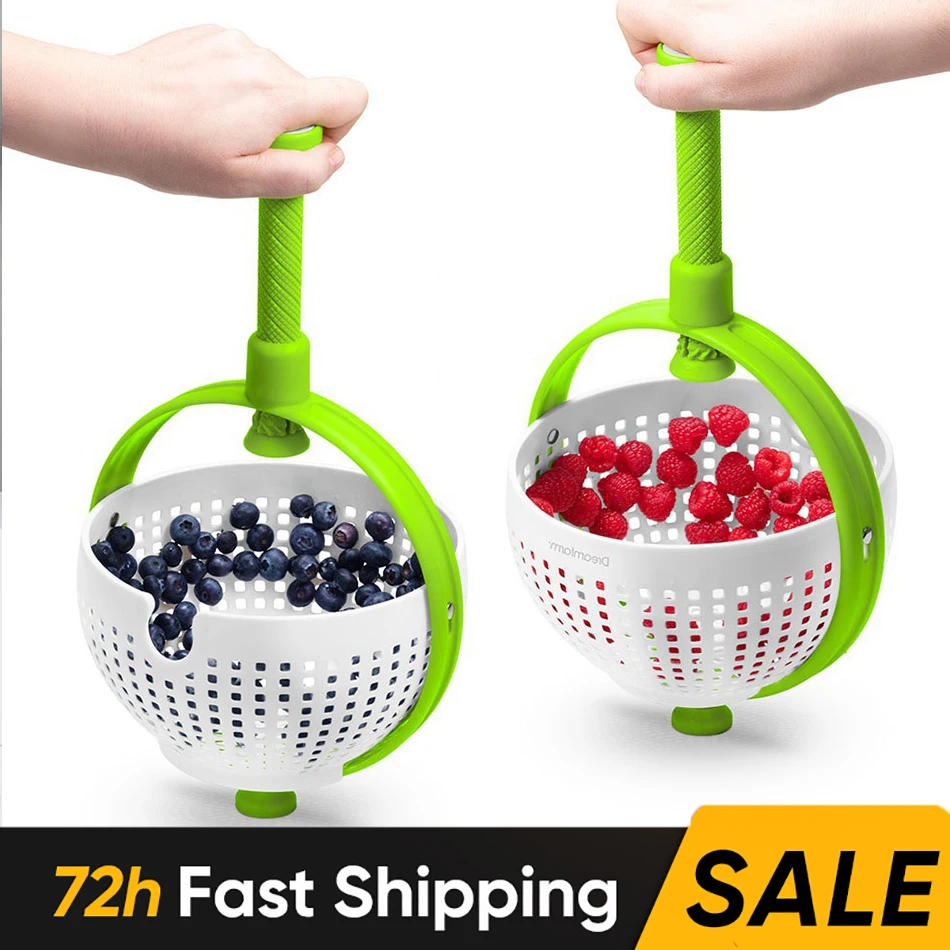 

Foldable Strainer Fruit Vegetable Washing Basket Colander Dish Drainer Salad Colander Collapsible Drainer Kitchen Storage Tool