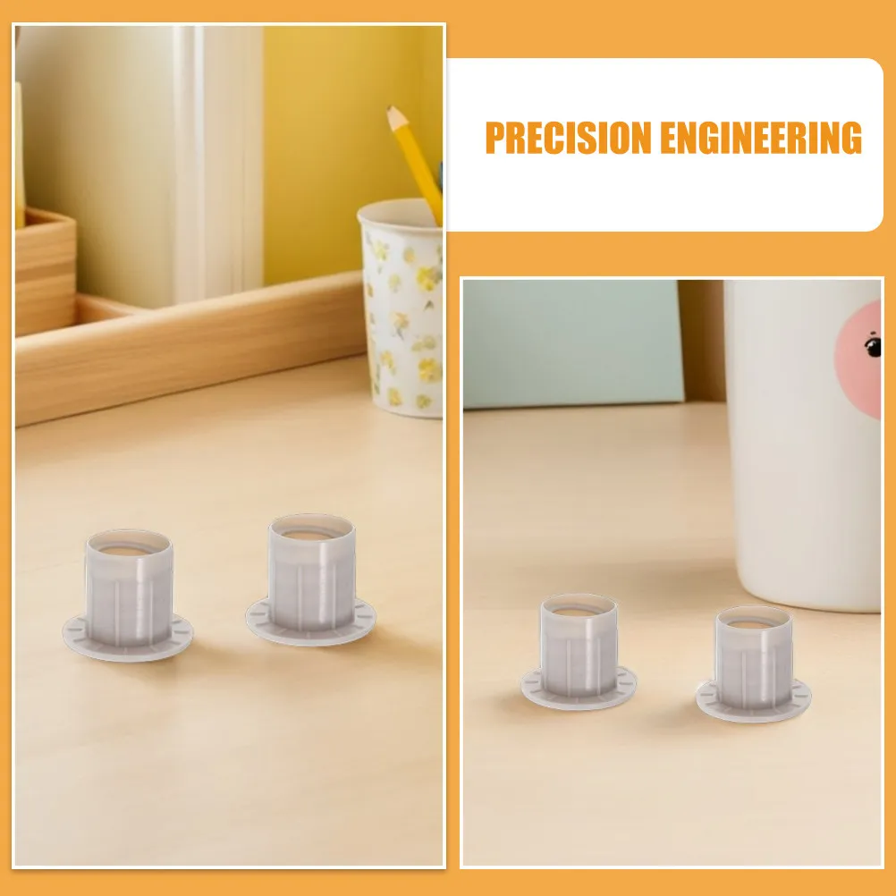8Pcs Kids Slide Fixing Screw Caps Plastic Covers Light Grey Replacement Parts Children Playground Safety Hardware Nut Protectors