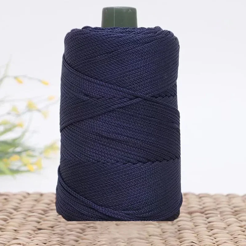 200 m 3 mm Sommer-Häkelgarne, Eisseil, Faden für DIY-Stricktasche, Geldbörse, Sonnenhut, Schuhe, Kissen, Weben, Garn, Nähzubehör