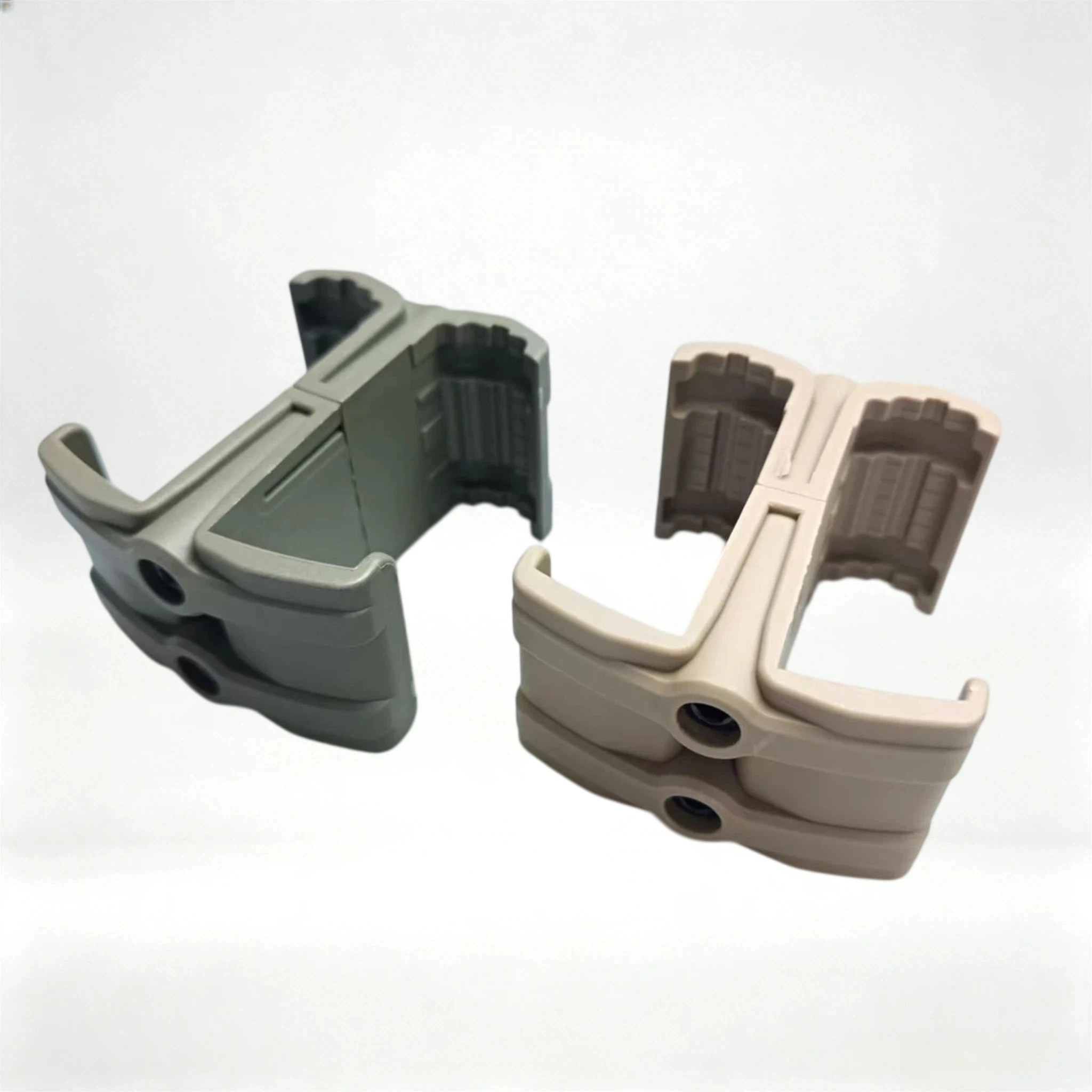 Universal Dual Parallel Mag Coupler Connector Clip AK AR15 M4 Mag595 Airsoft Speed Loader Hunting Outdoor Accessories - view 6