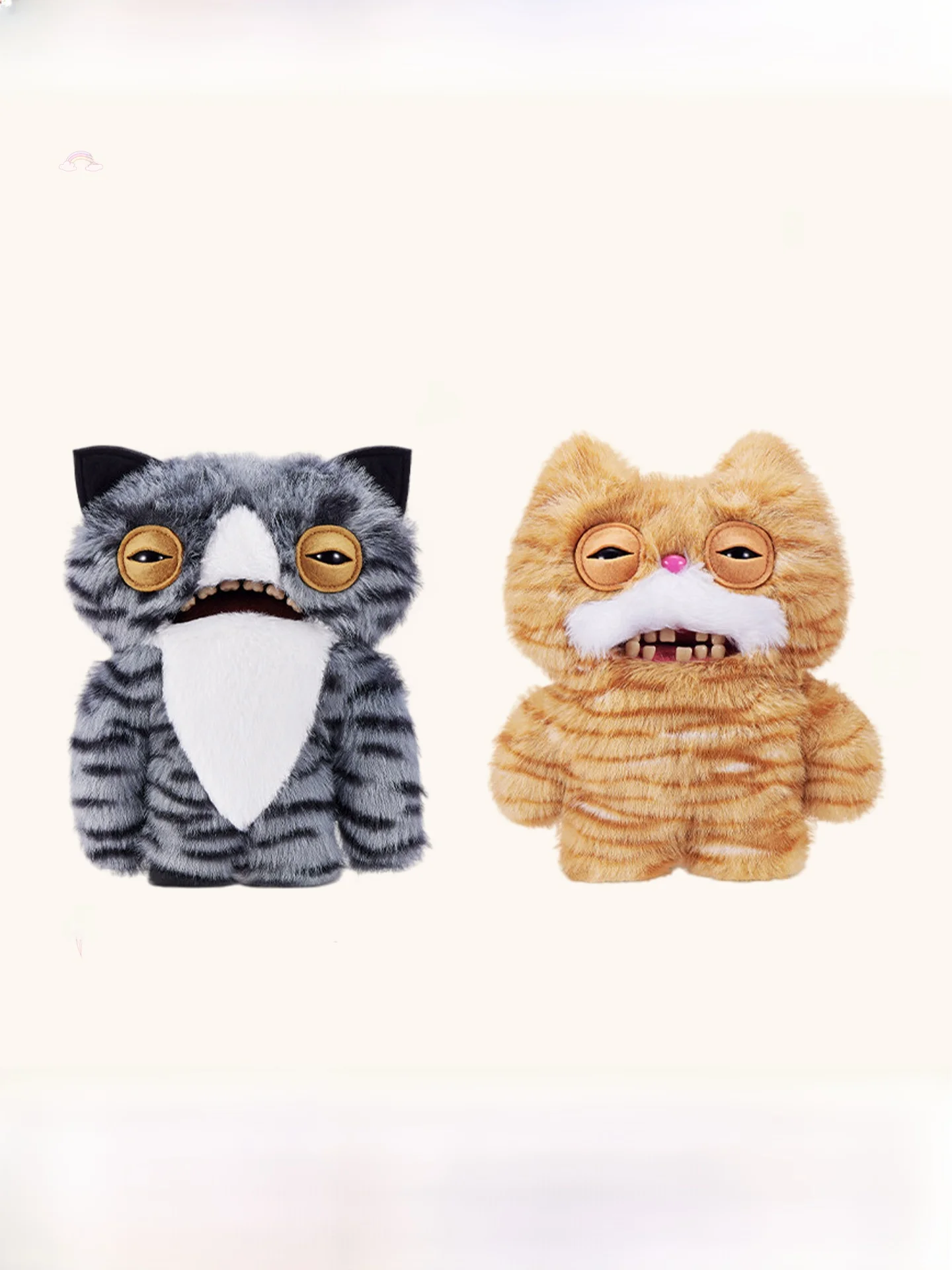 Brinquedo de Pelúcia Fler, Boneco Monstro Noite de Beco Escuro, com Dentes, Fofo e Divertido, Presente, Enchimento de Fibra de Poliéster, Imagem de Desenho Animado, Universal Ge...