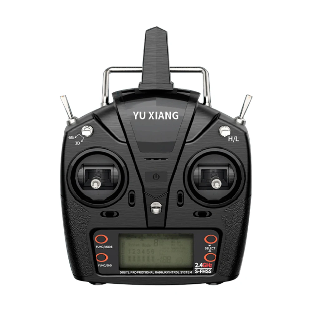 Nieuwe YUXIANG RC Helicopter F07-V 6-assige Gyro 3D Flying Dual Borstelloze Motor Vliegtuigen