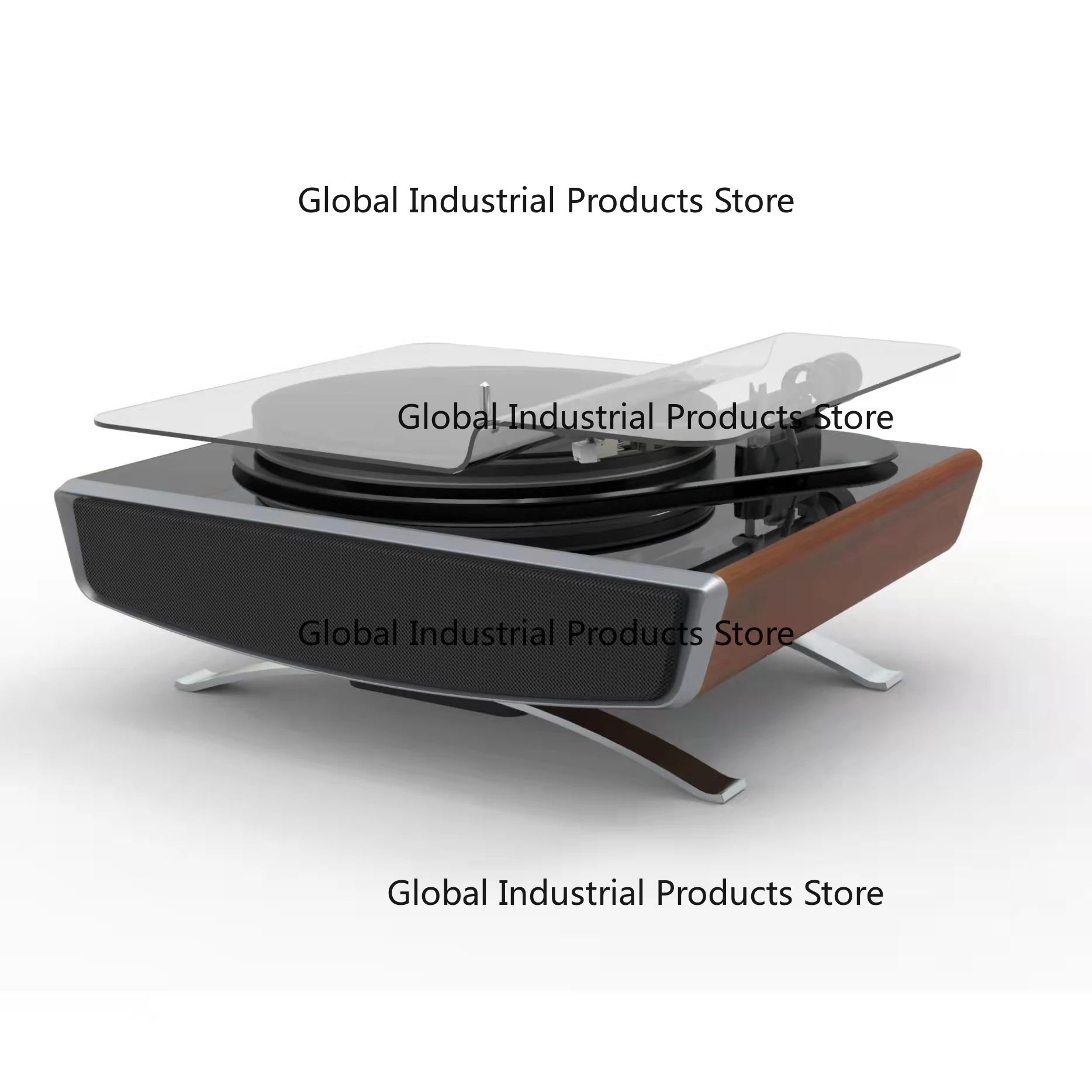 High-End Multifunctional Record Player with 3-Speed Bluetooth FM Radio Built-in Speaker Technics 1200 Turntable for Vinyl