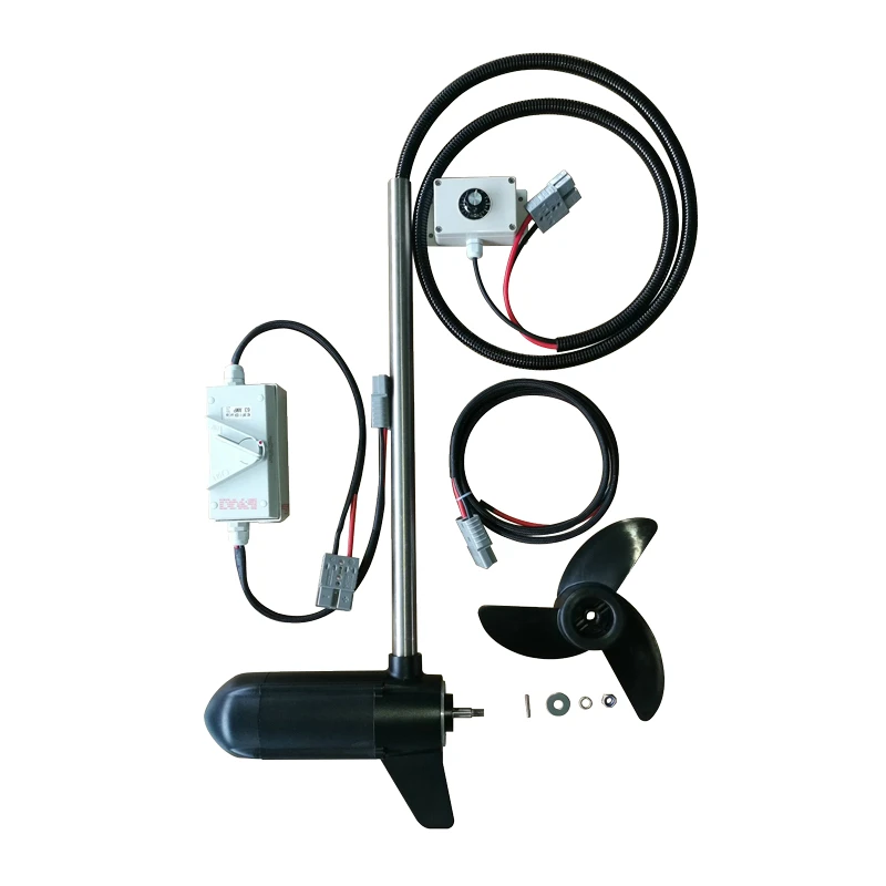 China CE Certified 12v-48v Electric Boat Trolling Motor New Condition Brushless Outboard Engine Low Price