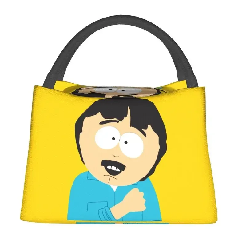 Film comici animati per adulti borsa da pranzo isolata SouthPark per Picnic all\'aperto Resuable Thermal Cooler Bento Box Women