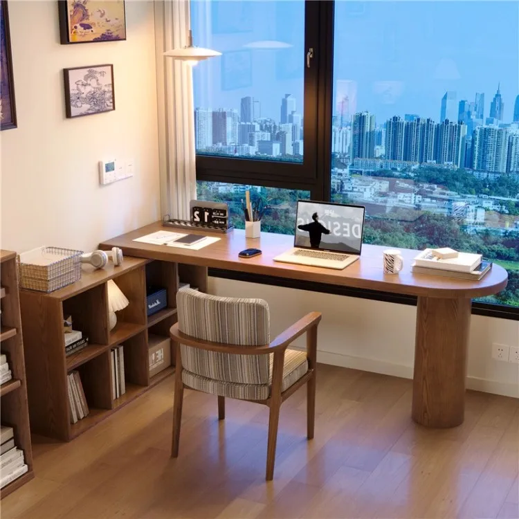 

Bedroom against the wall with cabinet All corner desk Student study table Household corner L-shaped computer desk