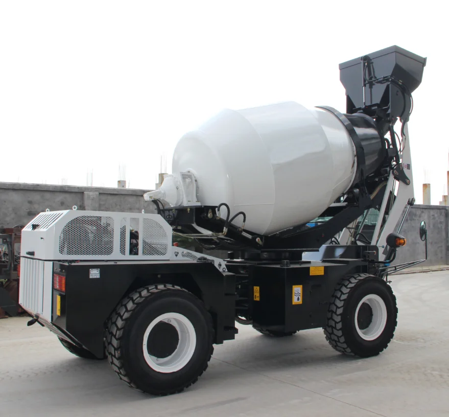 YG Mobile Mixing Concrete Truck Self-Loading Mixer Truck Mobile Automatic Cement Tanker