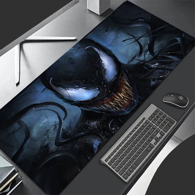 Gaming Mouse Pad Large Gamer XXL Marvel Venom Keyboard Desk Mouse Mat Carpet Rubber Tapis Souris Gaming Notbook Pc Mousepad