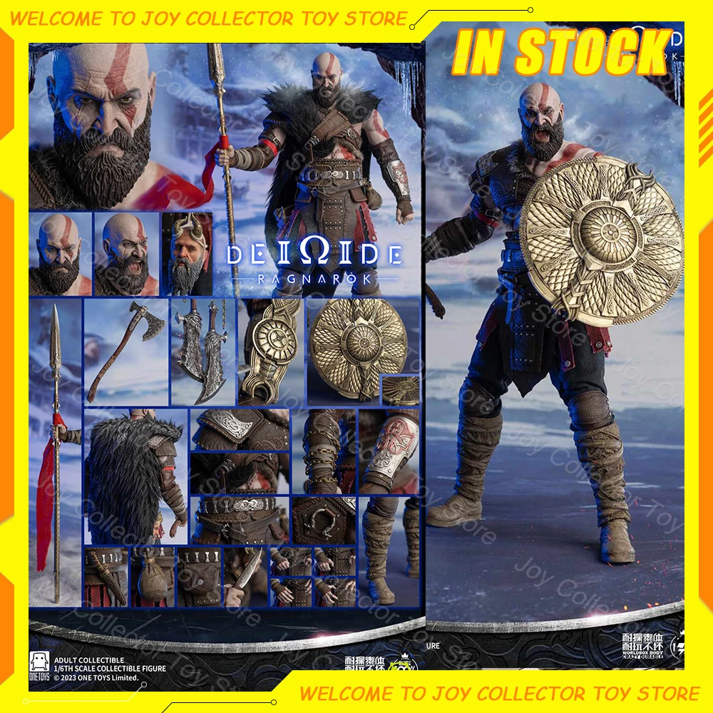 12inch Worldbox & Onetoys OT019 1/6 Collectible Kratos Spartan Men Warrior Full Set Movable Soldier Action Figure Model Toy Gift