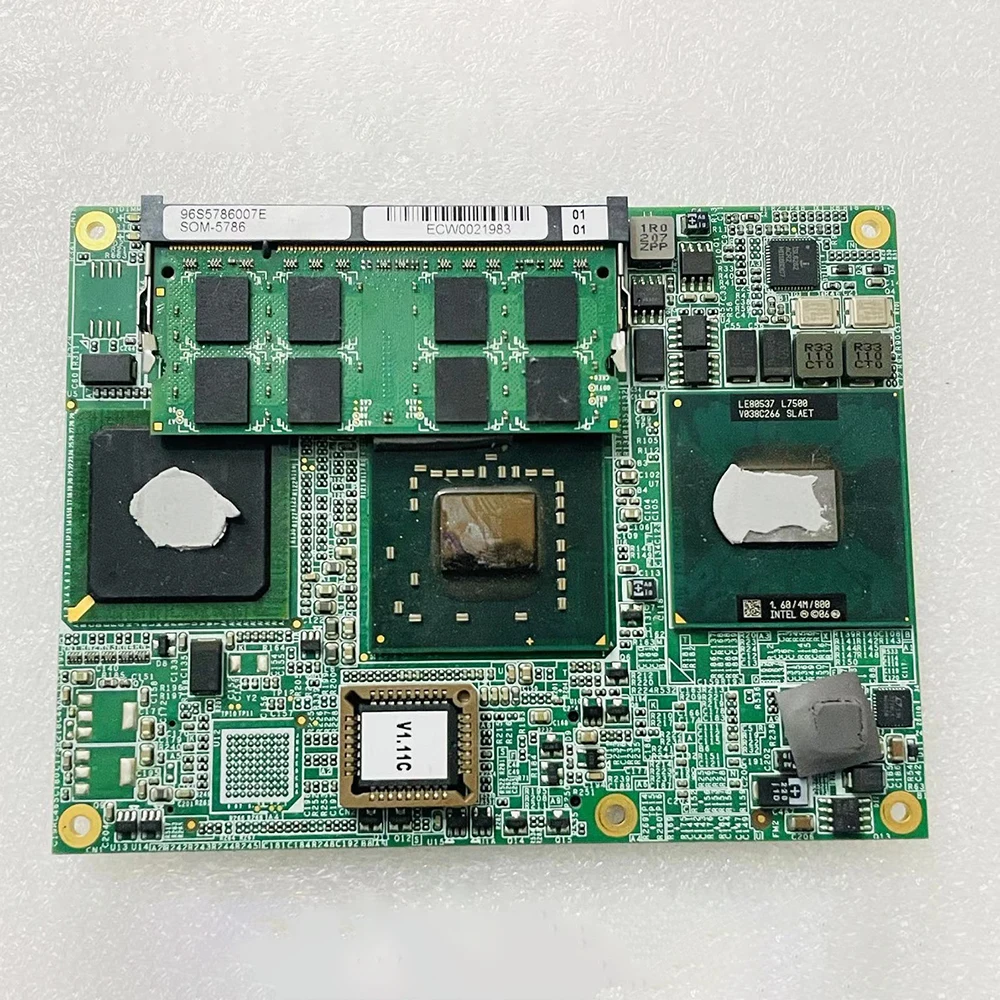 Desmontaje original SOM-5786 Rev.A1 Tablero de control industrial integrado