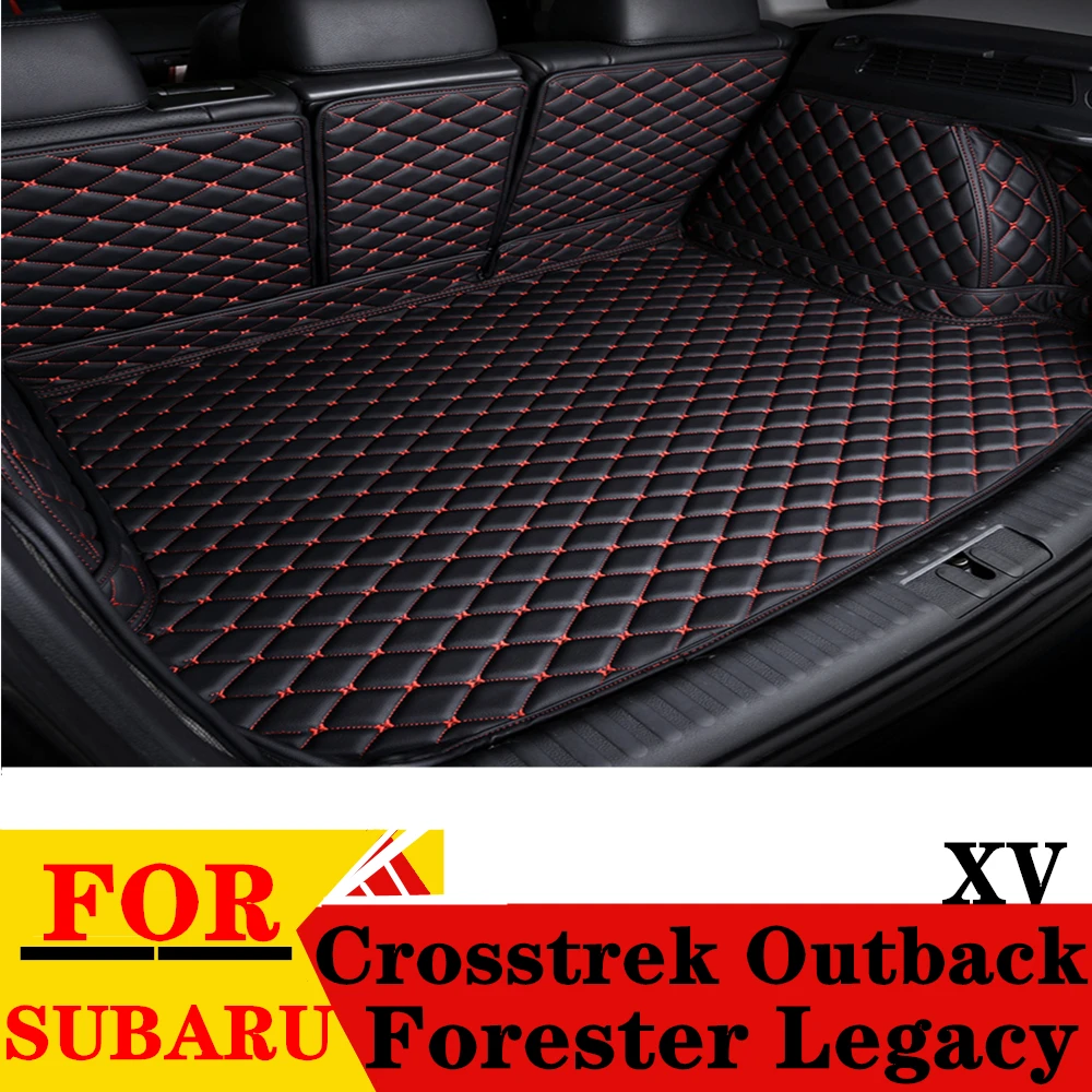 

Car Trunk Mat For SUBARU Forester XV Outback Crosstrek Legacy Rear Cargo Cover Carpet Liner Tail Interior Parts Boot Luggage Pad