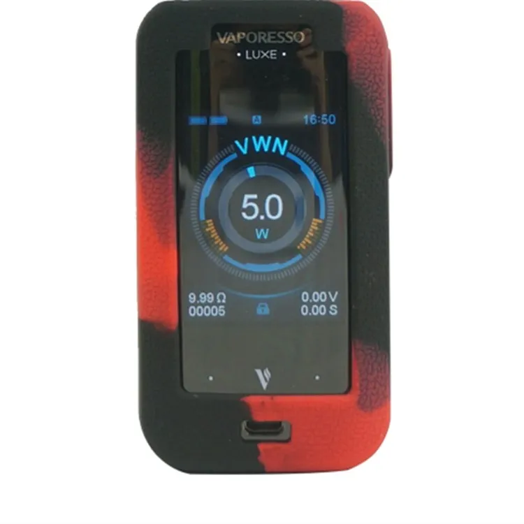 VAPORESSO Luxe silicone case Luxo Silicone Case protetora, Resistente ao desgaste, Drop-Resistant, 1Pc