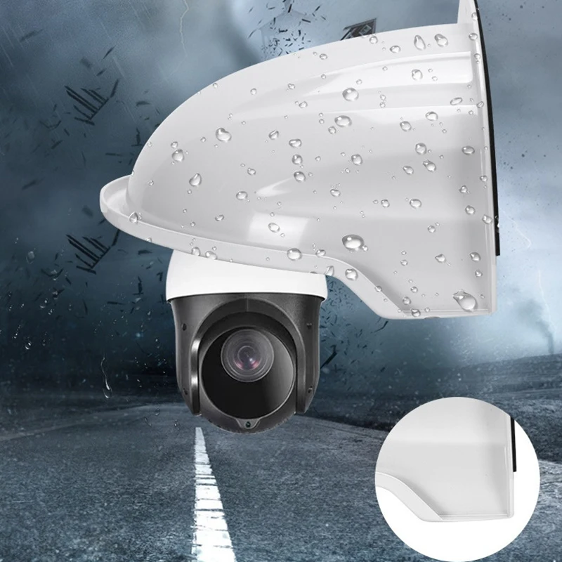 1Pc Protective Covers Shield Wall Waterproof Rainproof Cover Turret Dome Cameras Protection Box Security Camera Protection Case