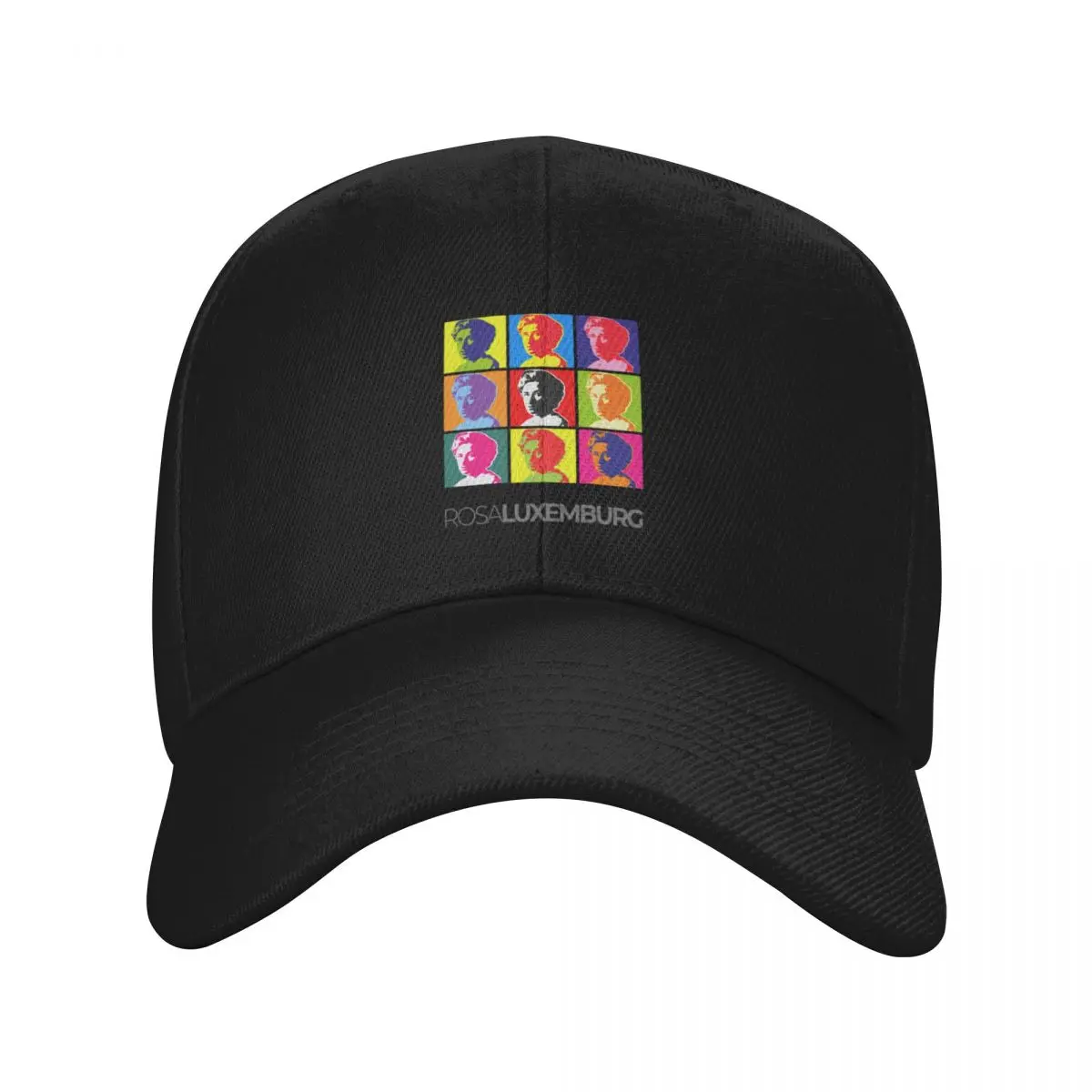 

Rosa Luxemburg Pop-Art-Portrtplakat Baseball Cap Hat Man Luxury cute Hat Luxury Brand Golf Men Women's