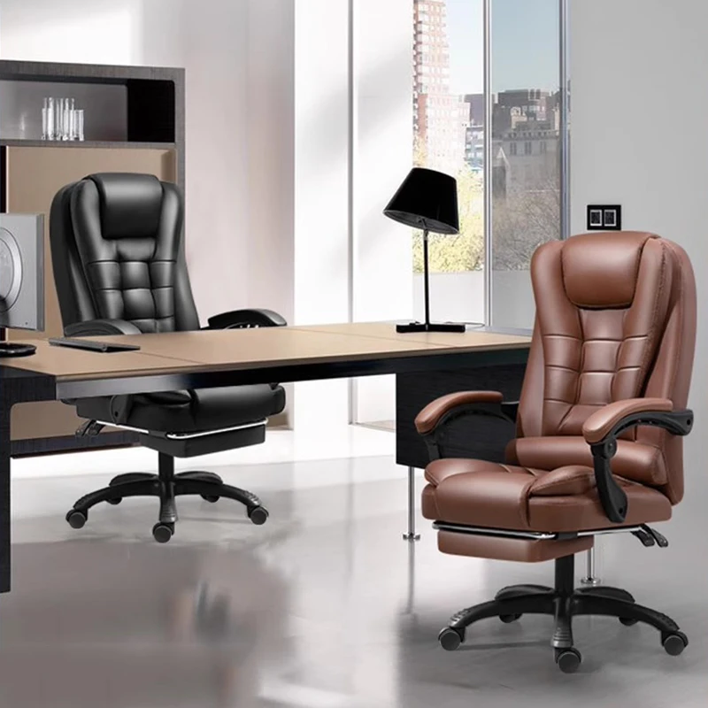 Luxury Ergonomic Office Chair Vanity Salon Swivel Study Office Chair Executive Computer Relaxing Muebles Lounge Suite Furniture