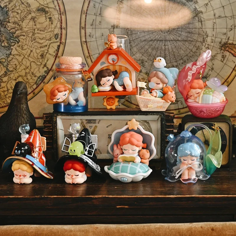 

Wendy Four Generations Follow the Moon Series слепая коробка милая фигурка куклы на день рождения, Рождественский подарок, фигурка девушки, милый настольный знак