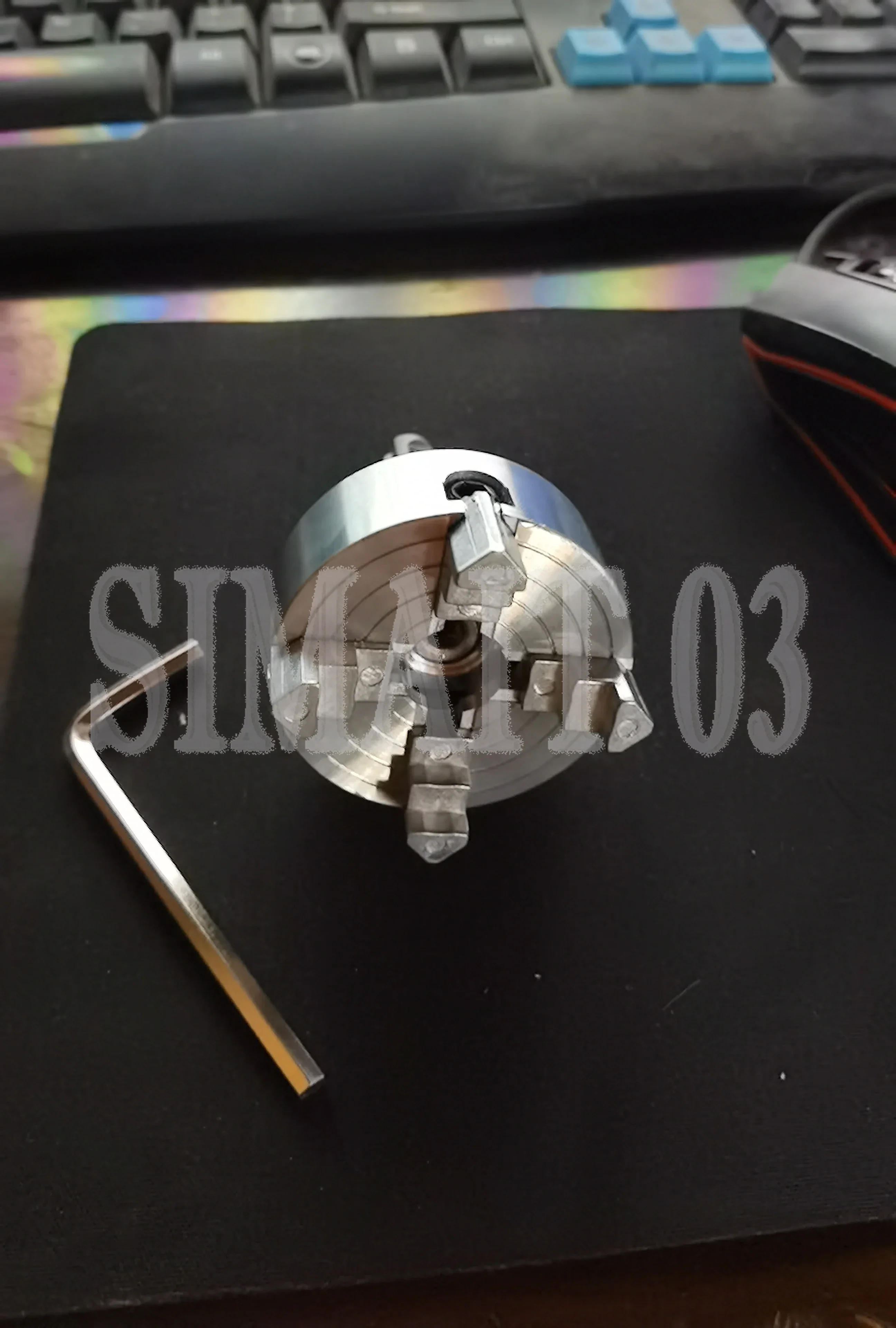 **Three-Jaw Chuck Metal Working Set - Mini Machine Tool Accessories Collection**
