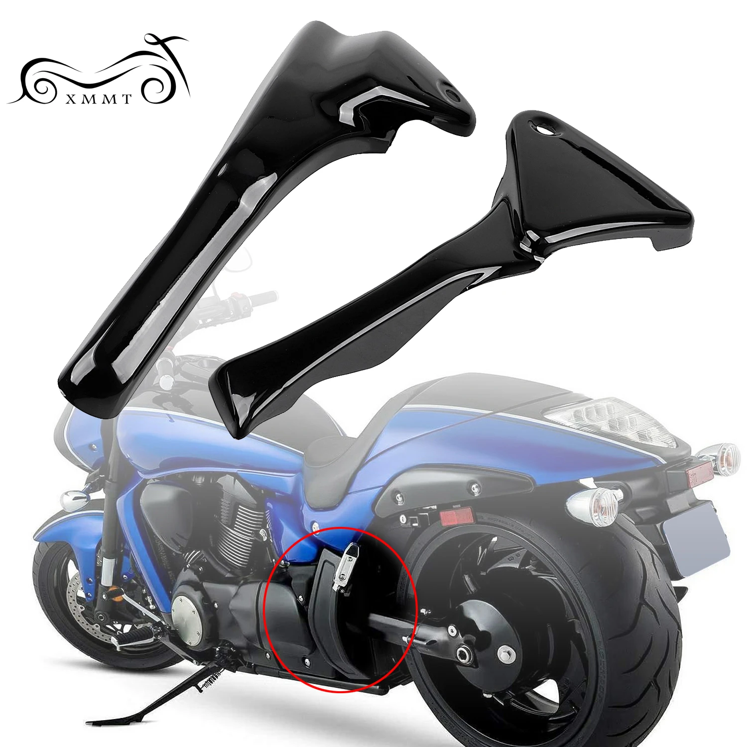 Gloss Black Frame Cover Fairings Body Trim Fit For Suzuki Boulevard M109 M109RZ Limited M109R Boss/Limited Edition M109R2