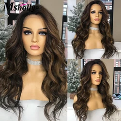 Brown Body Wave 13x4 Lace Front Human Hair Wig Chocolate Brown Transparent Water Lace Wig Remy Water Wave Colored Human Hair Wig