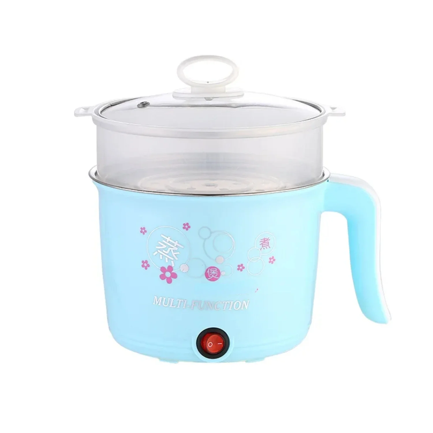 Compact, Efficient, and Portable Mini Multifunctional Hot Pot Cooker: Perfectly Cooked Rice Every Time. Ideal for 1-2 People in