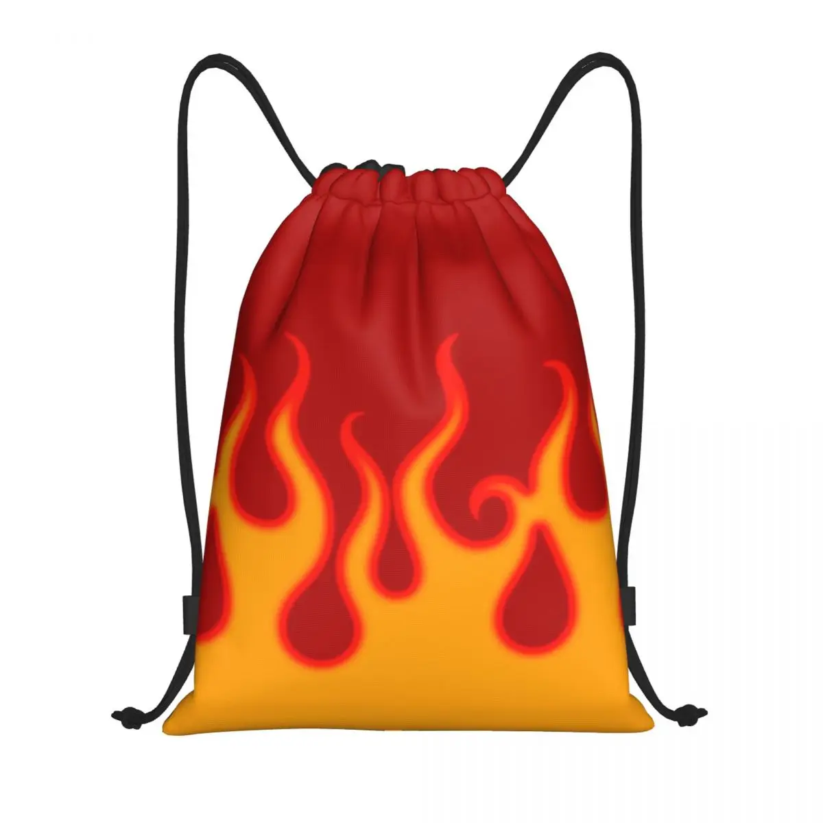 Sac à dos Red Hot Fire Racing Flames Proximity Wstring pour hommes et femmes, sac de sport de sport, sac d'entraînement