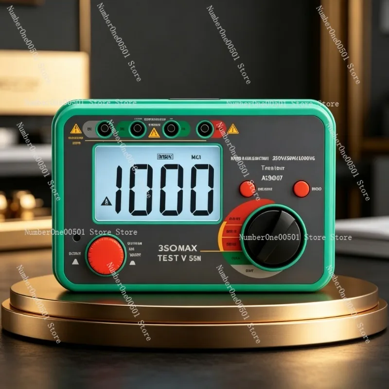 

ST907A + AR3123 3125 3126 3127 Megohmmeter Insulation Resistance Tester Digital Electric Shake Meter For Electrician Use