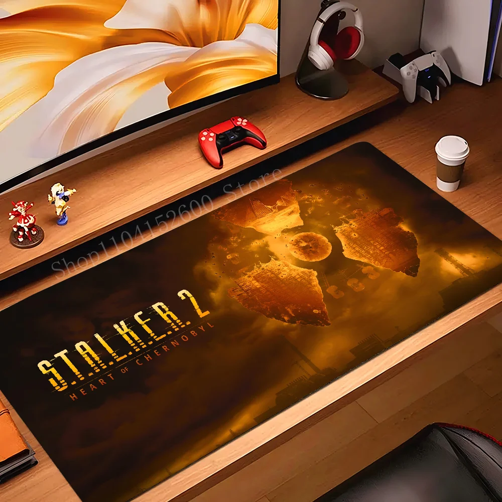 

Stalker 2 Large Gaming Mousepad Mouse Mat Desk Mat With Pad Gaming Accessories Prime Gaming XXL Keyboard Pad Padding Mat