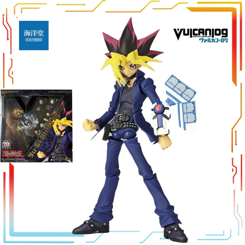 KAIYODO Original Finished Product Movable Vulcanlog Series Yu-Gi-Oh! Anime Action Figure Model Toys Collectible Gifts for Friend