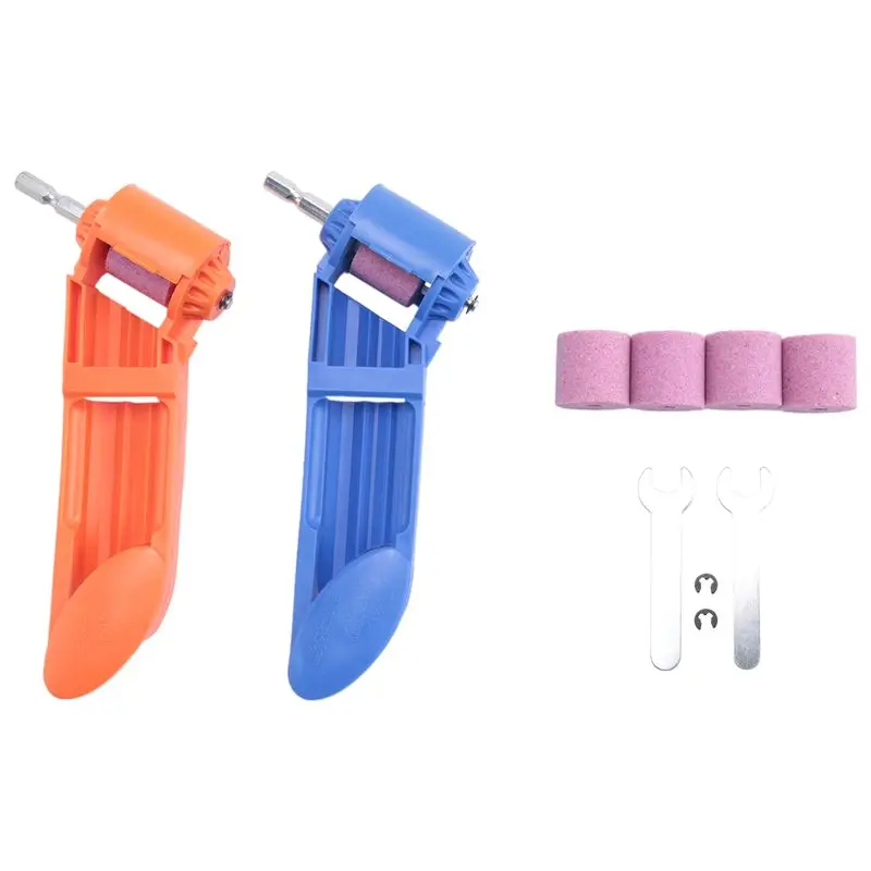 

AEE6-Corundum Grinding Wheel Drill Bit Sharpener Hand Tools Drill Powered Tool Parts Nail Drill Bits Set For Grinder Grill