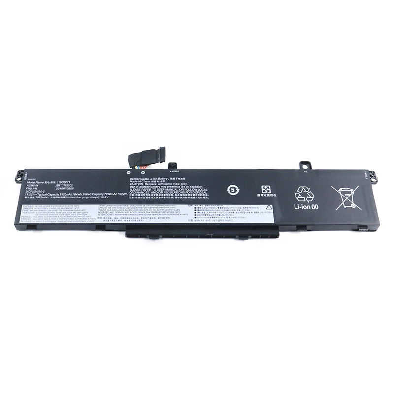 New L19L6P71 L19C6P71 Laptop Battery For Lenovo P15 P17 T15G Gen 1