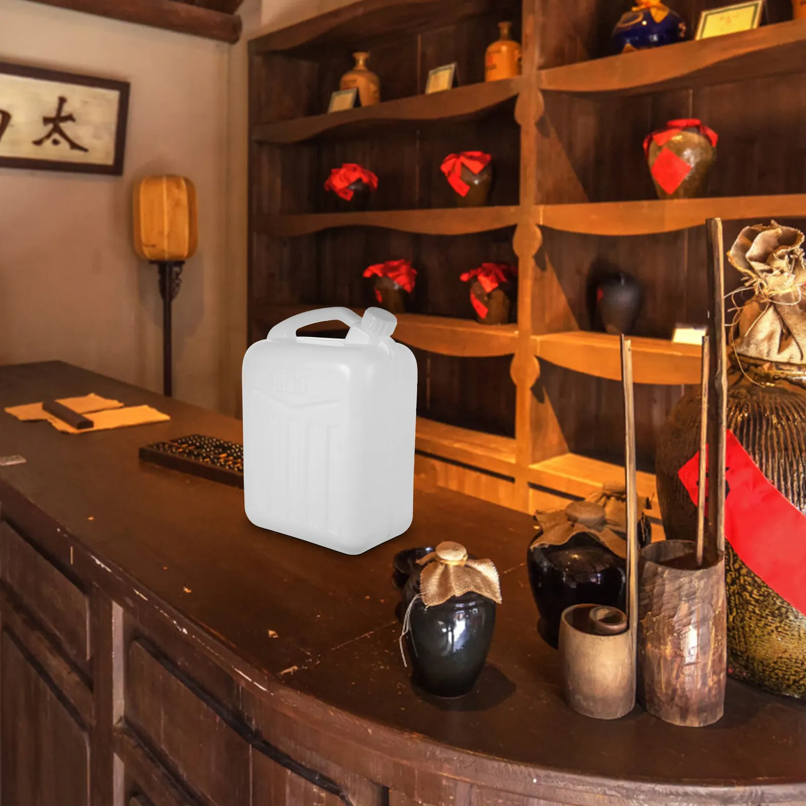 

Вместительное ведро для хранения воды, сверхпрочный портативный контейнер для воды с ручкой для кемпинга, походов, пикников и активного отдыха на природе