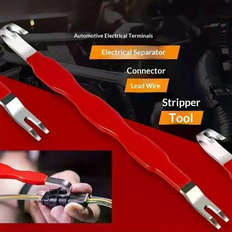Extract Terminals Easily! Automotive Electrical Terminal Connector Separator Tool, Universal Remover Puller