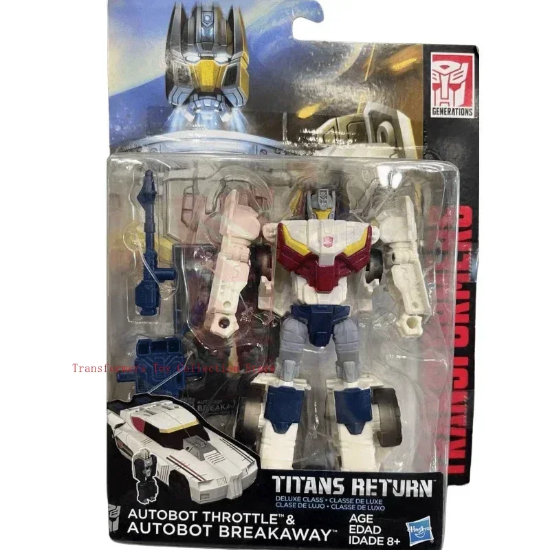 In Stock Takara Tomy Transformers G-Series Titan Return D-Class Gray/Search Robot Anime Action Model Toys Gift Figure